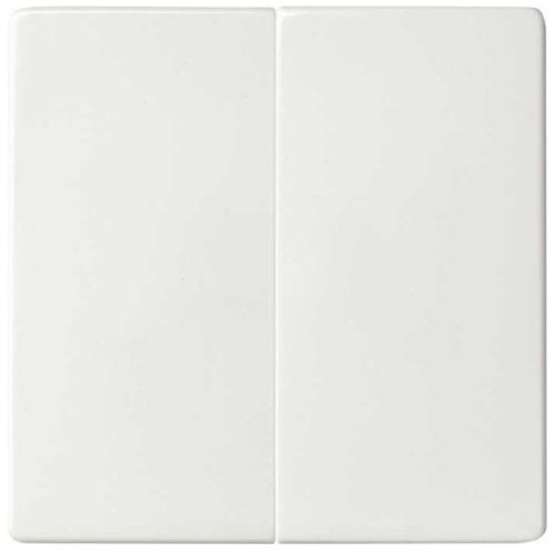 Лицевая панель Simon82 для 2-кл. выключателя белый картинка